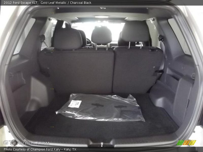 Gold Leaf Metallic / Charcoal Black 2012 Ford Escape XLT
