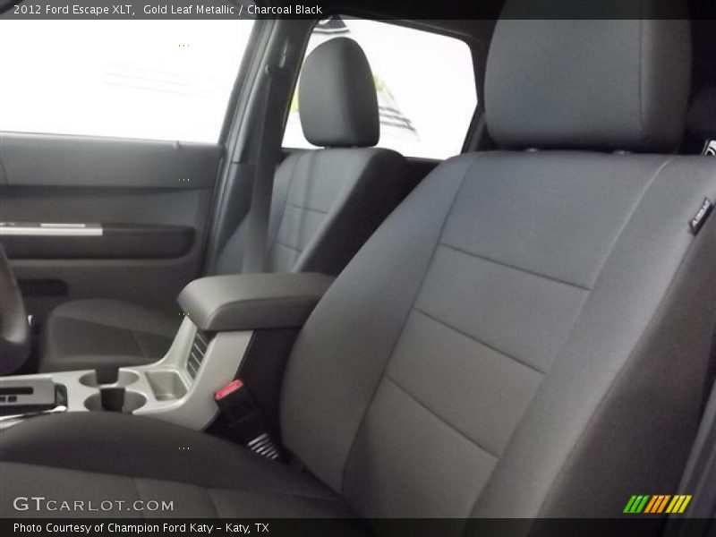 Gold Leaf Metallic / Charcoal Black 2012 Ford Escape XLT