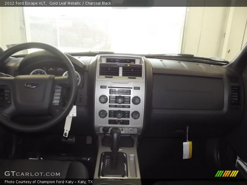 Gold Leaf Metallic / Charcoal Black 2012 Ford Escape XLT