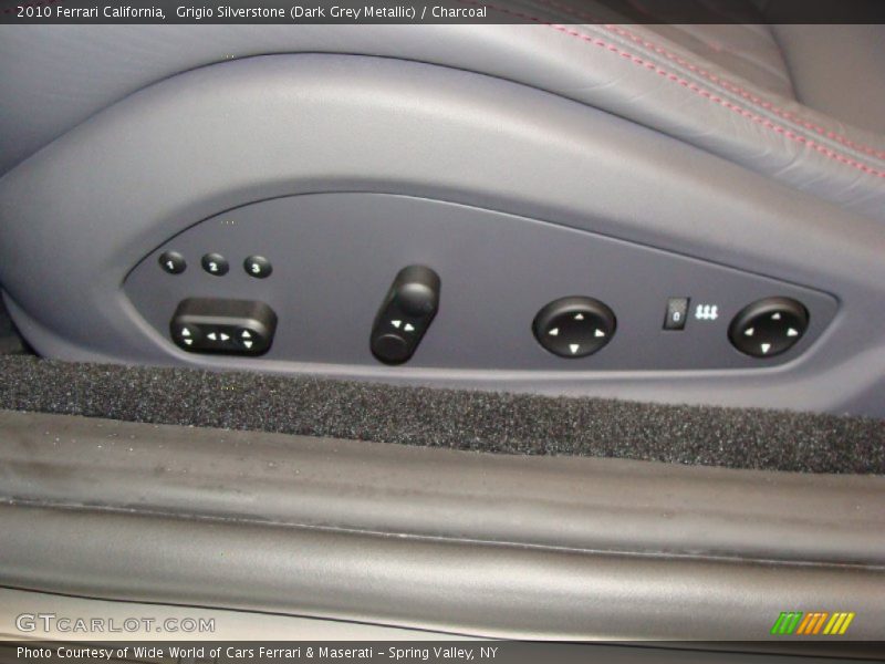 Power seat controls - 2010 Ferrari California 