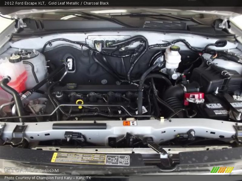 Gold Leaf Metallic / Charcoal Black 2012 Ford Escape XLT