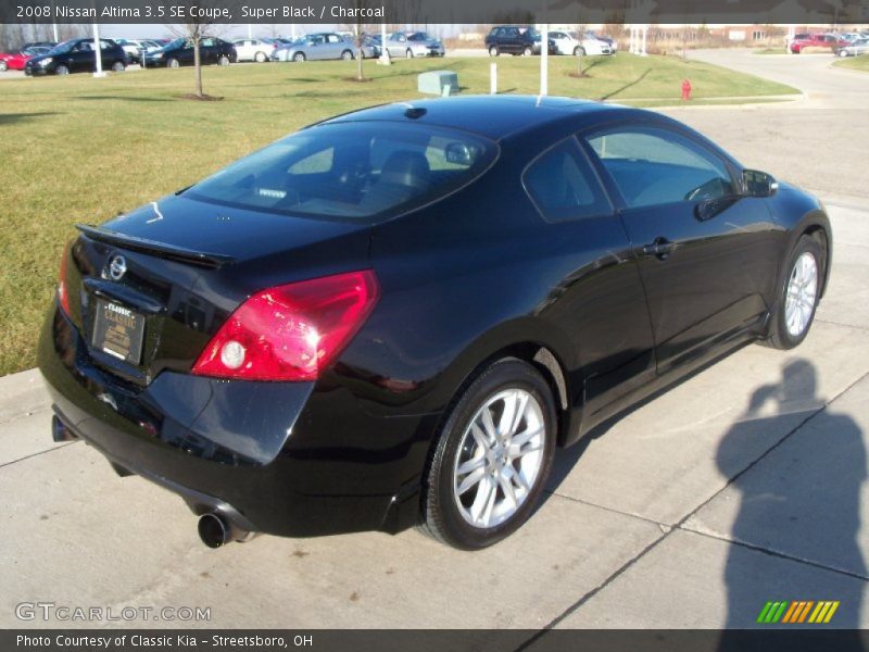 Super Black / Charcoal 2008 Nissan Altima 3.5 SE Coupe