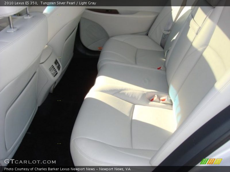 Tungsten Silver Pearl / Light Gray 2010 Lexus ES 350