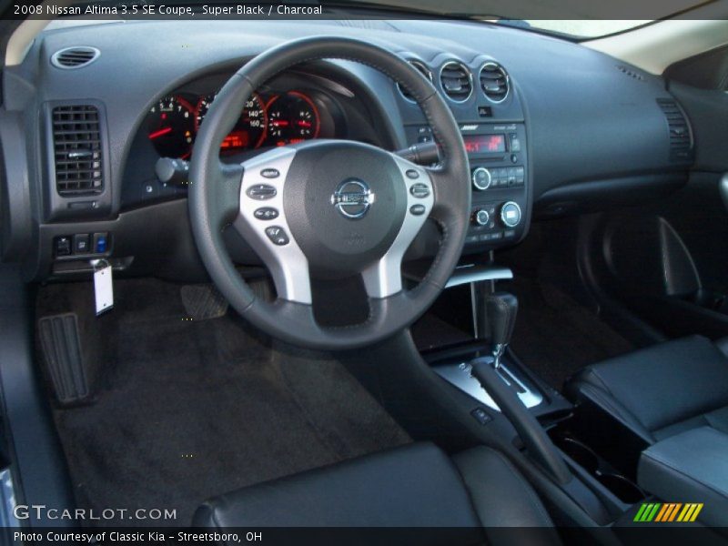 Super Black / Charcoal 2008 Nissan Altima 3.5 SE Coupe