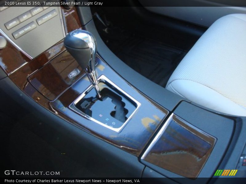 Tungsten Silver Pearl / Light Gray 2010 Lexus ES 350