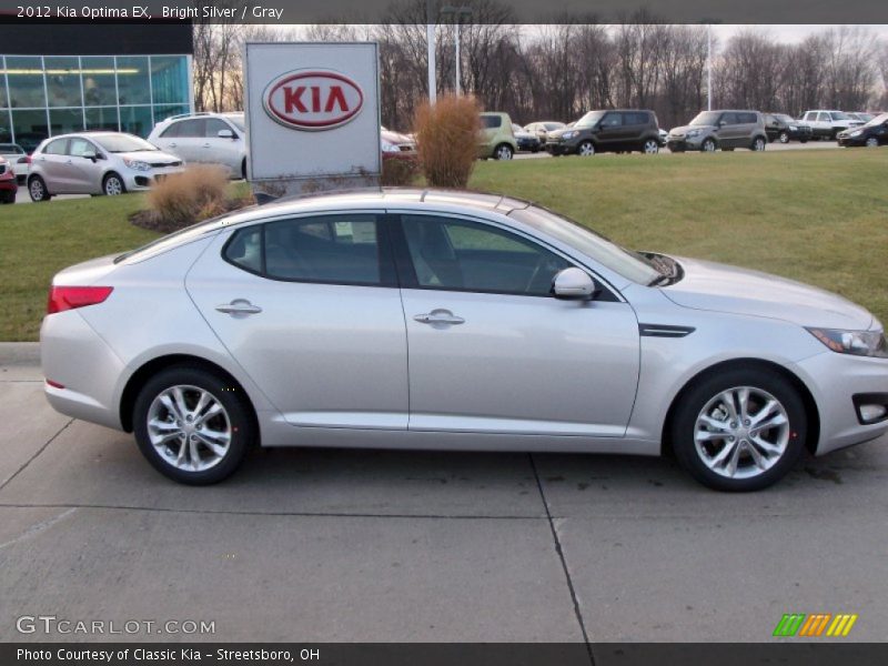 Bright Silver / Gray 2012 Kia Optima EX