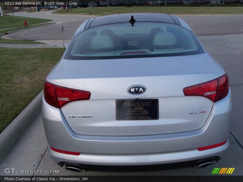 Bright Silver / Gray 2012 Kia Optima EX