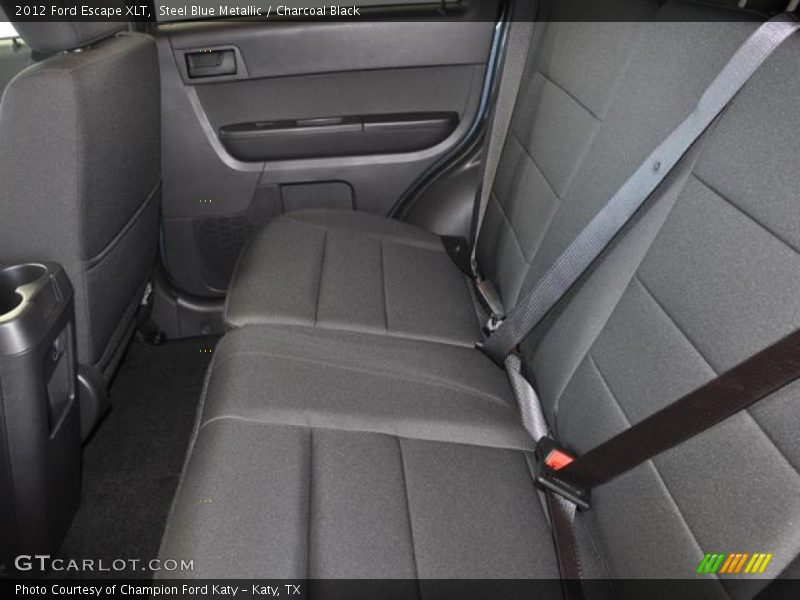 Steel Blue Metallic / Charcoal Black 2012 Ford Escape XLT
