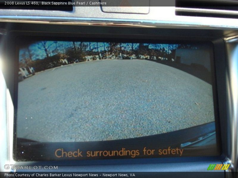 Black Sapphire Blue Pearl / Cashmere 2008 Lexus LS 460