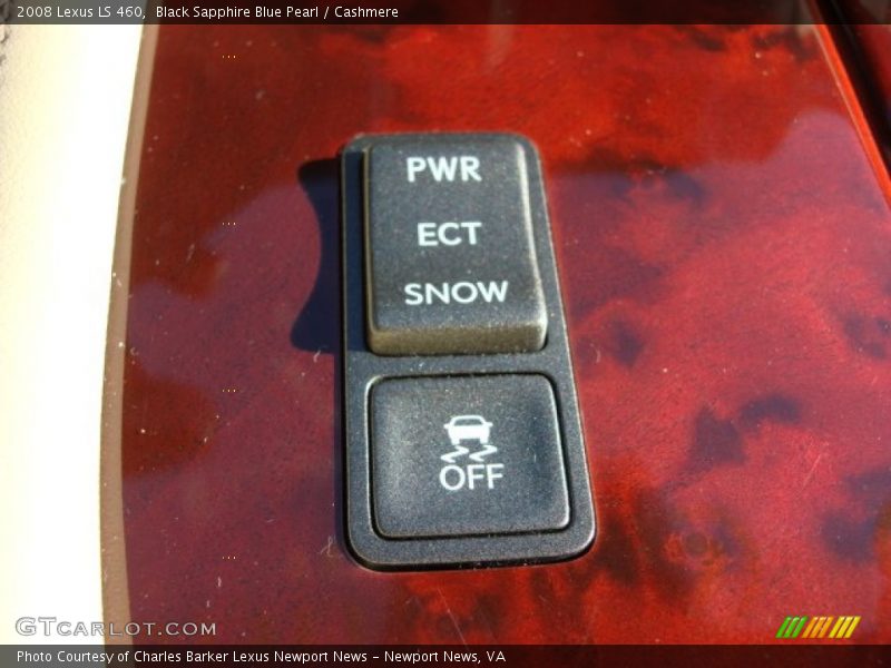 Controls of 2008 LS 460