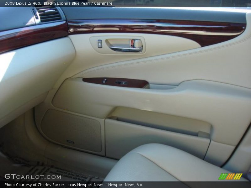Black Sapphire Blue Pearl / Cashmere 2008 Lexus LS 460