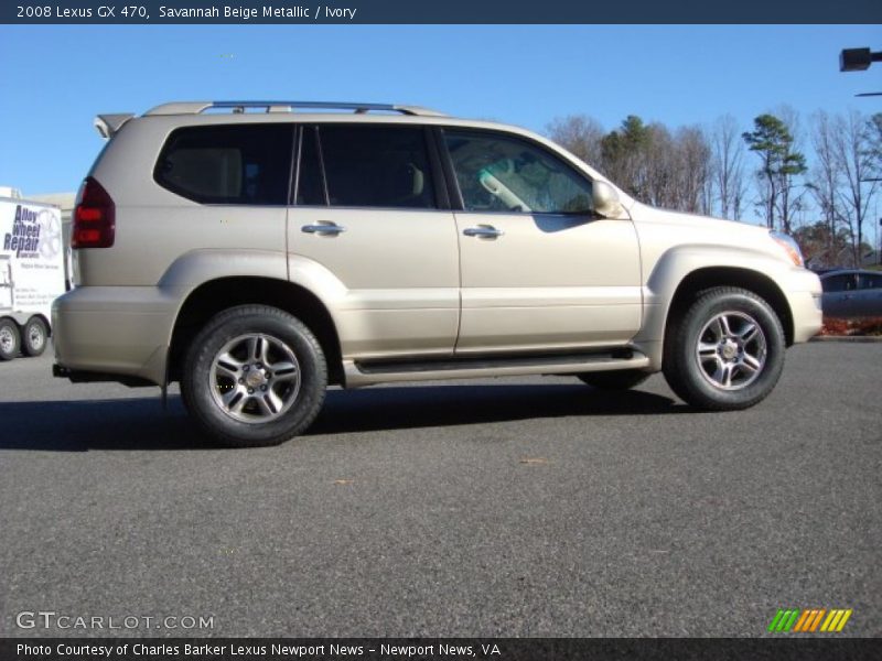 Savannah Beige Metallic / Ivory 2008 Lexus GX 470