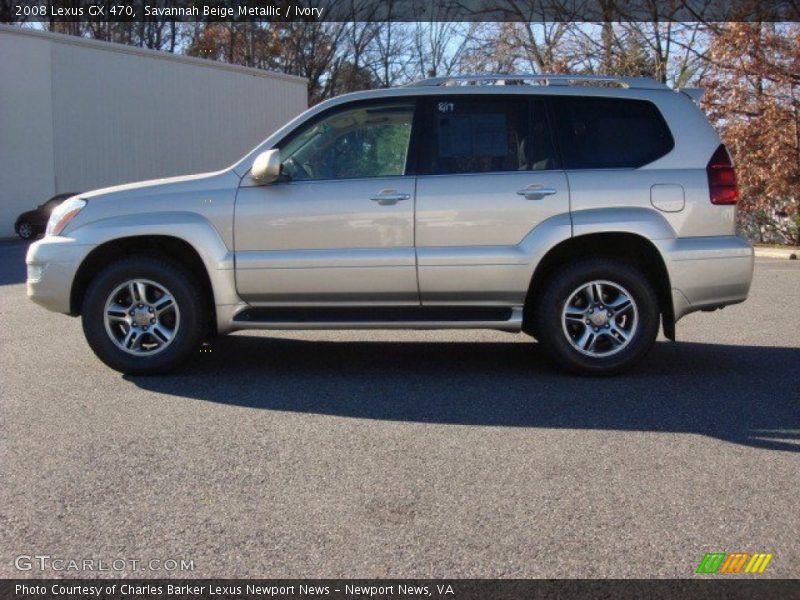 Savannah Beige Metallic / Ivory 2008 Lexus GX 470