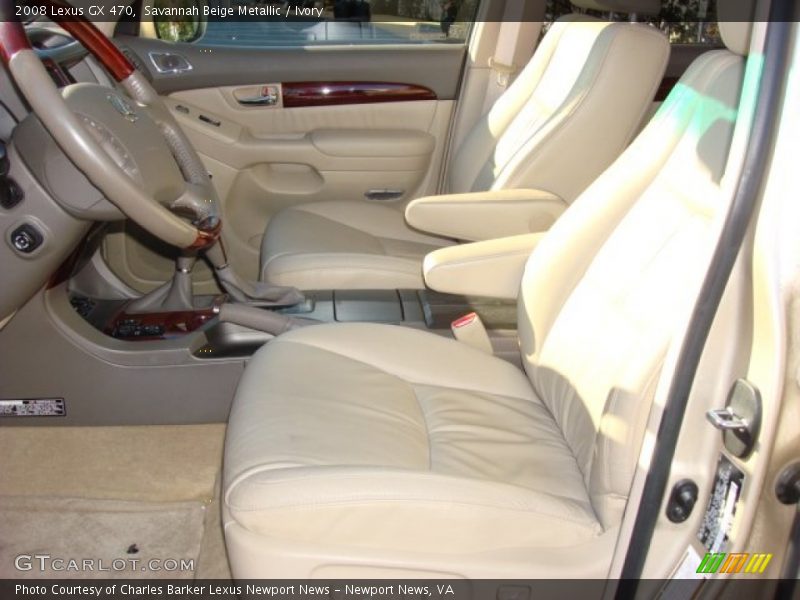Savannah Beige Metallic / Ivory 2008 Lexus GX 470