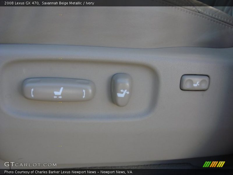 Savannah Beige Metallic / Ivory 2008 Lexus GX 470