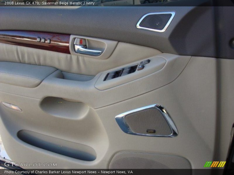 Savannah Beige Metallic / Ivory 2008 Lexus GX 470