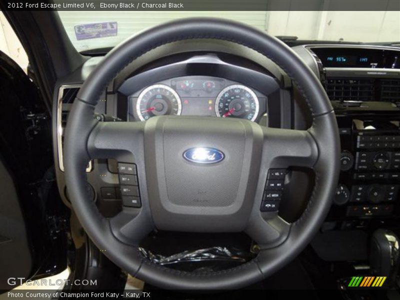  2012 Escape Limited V6 Steering Wheel