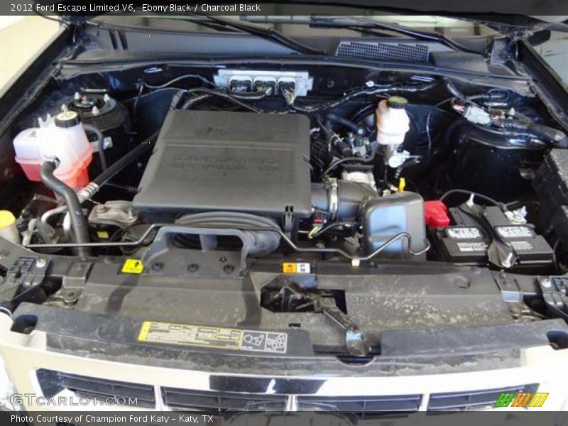  2012 Escape Limited V6 Engine - 3.0 Liter DOHC 24-Valve Duratec Flex-Fuel V6