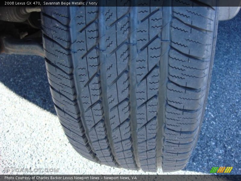 Savannah Beige Metallic / Ivory 2008 Lexus GX 470