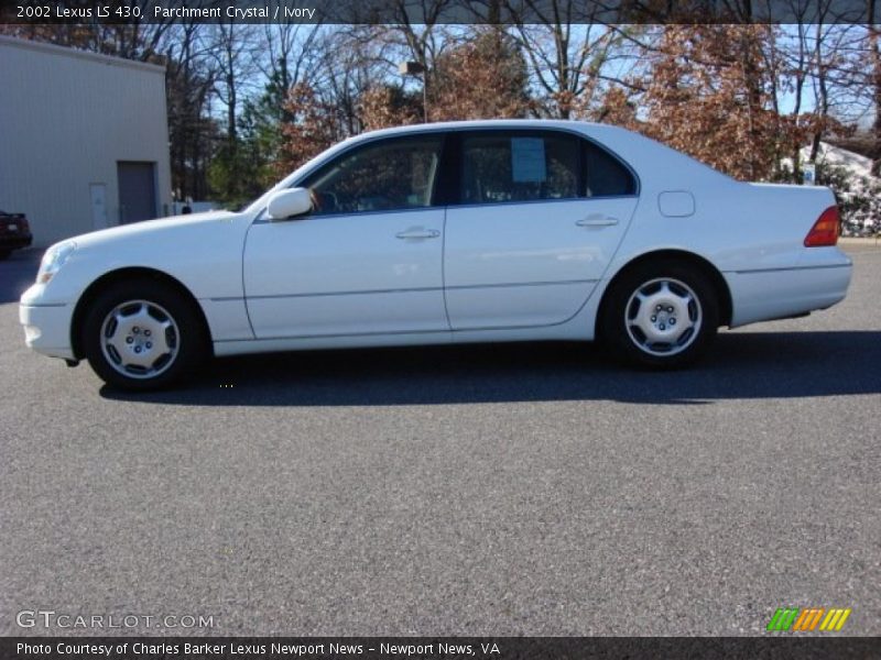 Parchment Crystal / Ivory 2002 Lexus LS 430