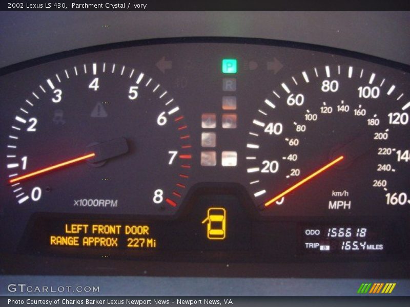 Parchment Crystal / Ivory 2002 Lexus LS 430