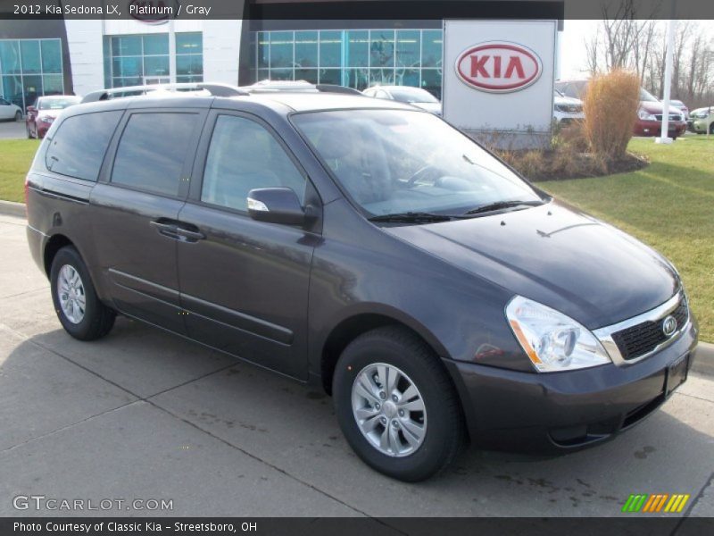 Platinum / Gray 2012 Kia Sedona LX