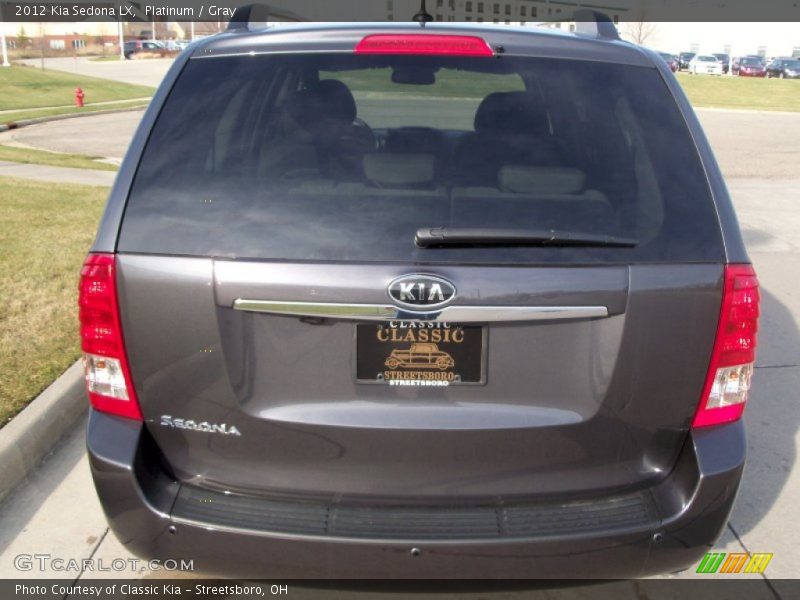 Platinum / Gray 2012 Kia Sedona LX