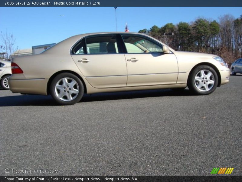 Mystic Gold Metallic / Ecru 2005 Lexus LS 430 Sedan