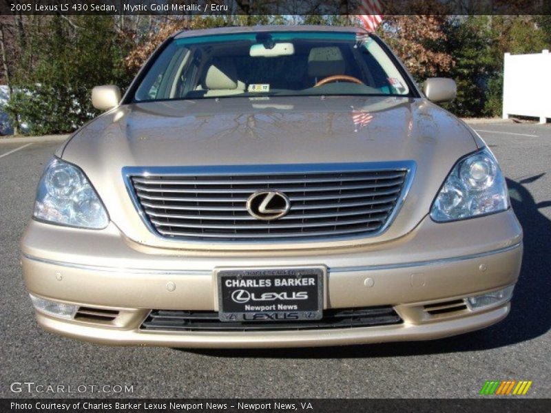Mystic Gold Metallic / Ecru 2005 Lexus LS 430 Sedan