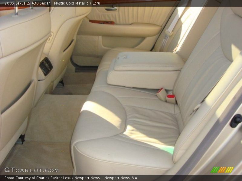 Mystic Gold Metallic / Ecru 2005 Lexus LS 430 Sedan