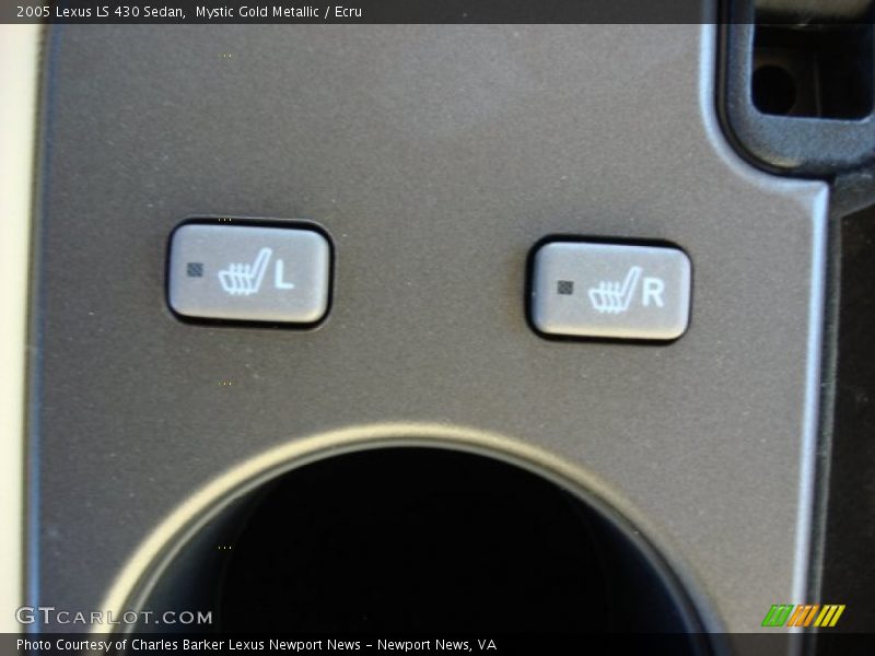 Mystic Gold Metallic / Ecru 2005 Lexus LS 430 Sedan