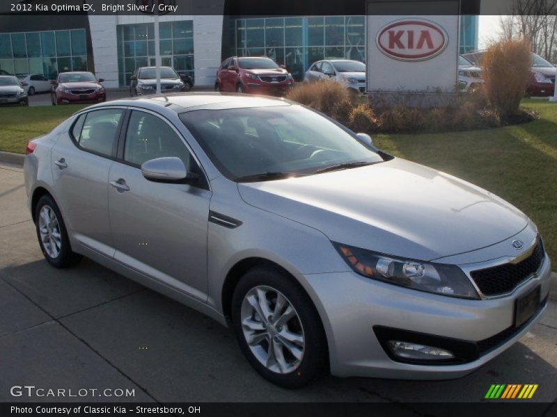 Bright Silver / Gray 2012 Kia Optima EX