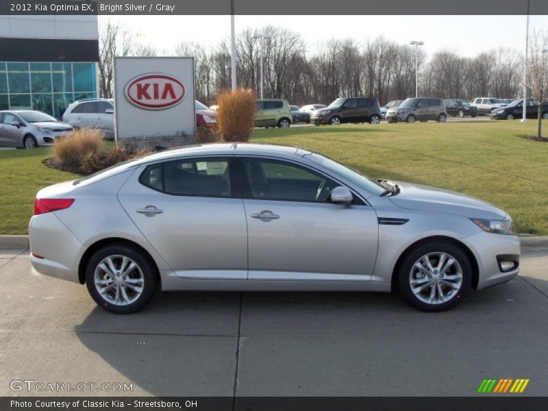 Bright Silver / Gray 2012 Kia Optima EX