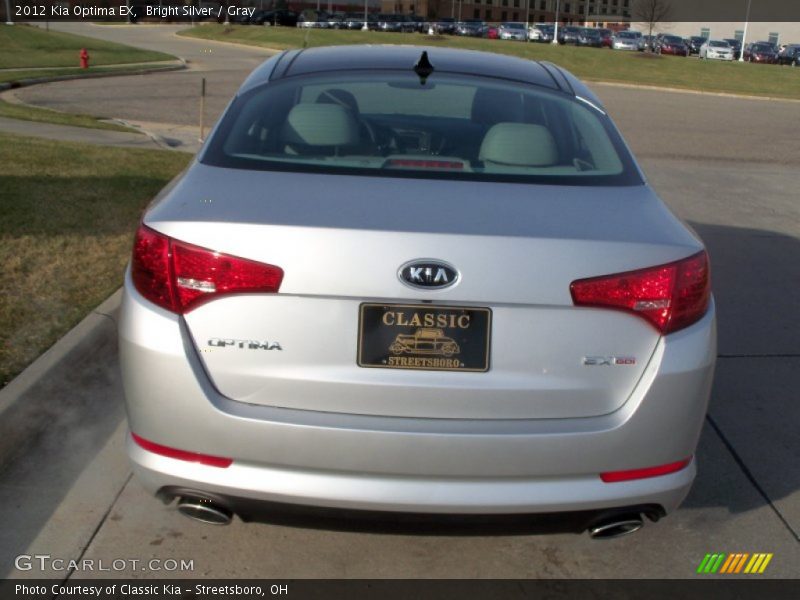 Bright Silver / Gray 2012 Kia Optima EX