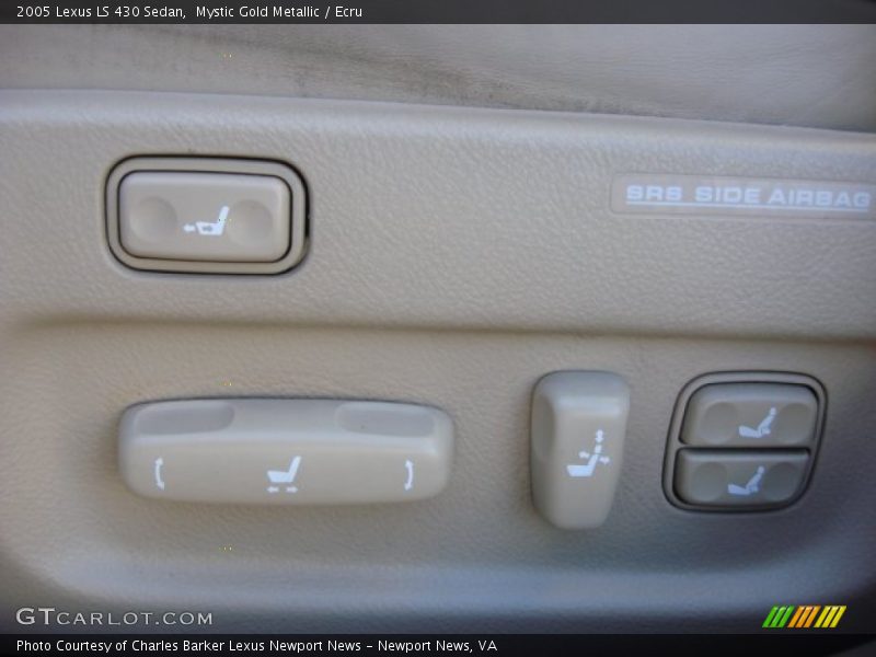 Mystic Gold Metallic / Ecru 2005 Lexus LS 430 Sedan