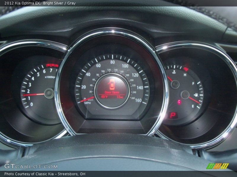 Bright Silver / Gray 2012 Kia Optima EX