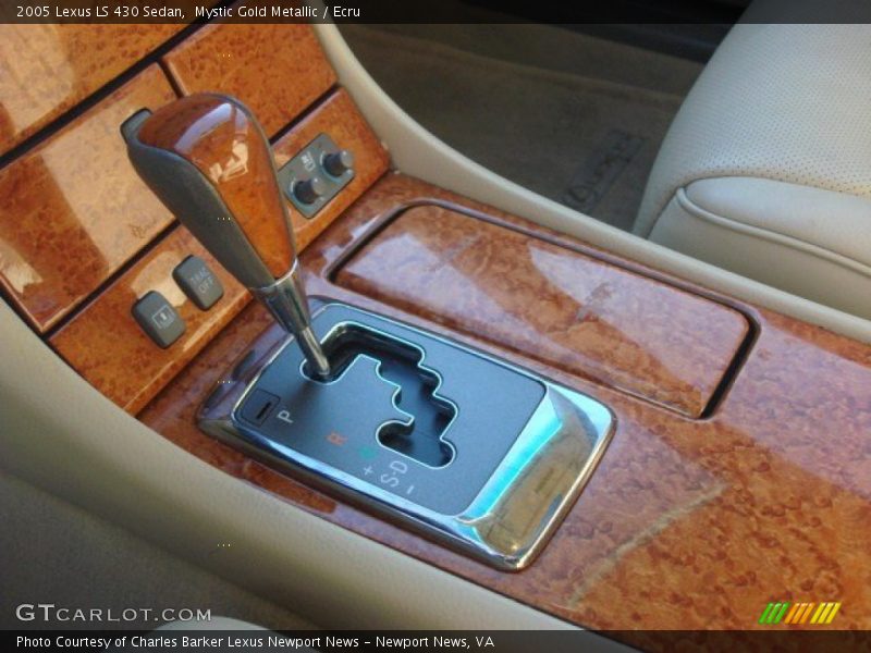 Mystic Gold Metallic / Ecru 2005 Lexus LS 430 Sedan