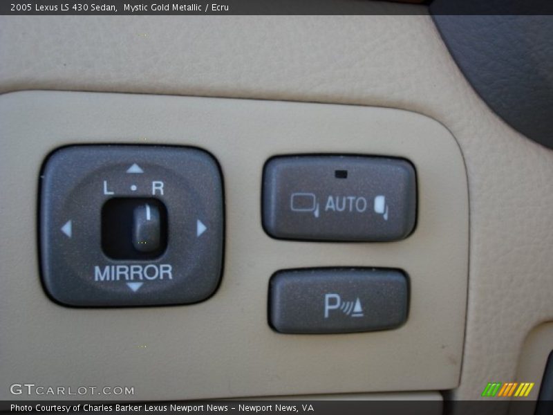 Mystic Gold Metallic / Ecru 2005 Lexus LS 430 Sedan