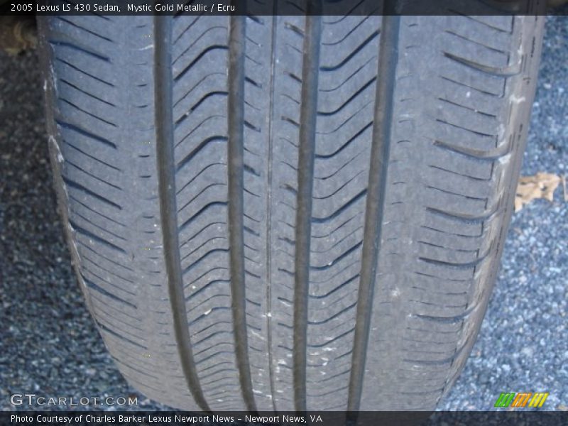 Mystic Gold Metallic / Ecru 2005 Lexus LS 430 Sedan