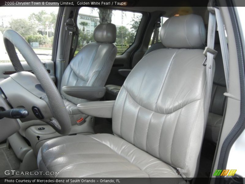  2000 Town & Country Limited Taupe Interior