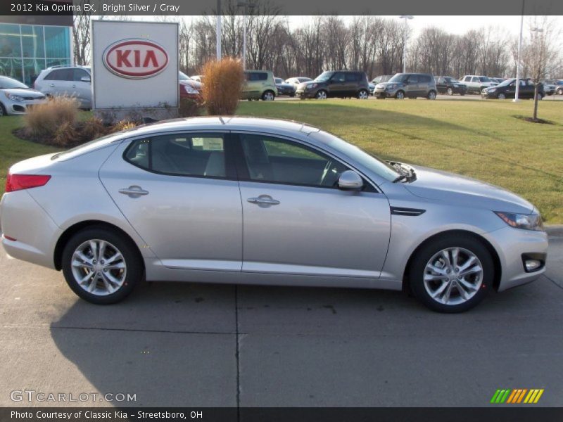 Bright Silver / Gray 2012 Kia Optima EX