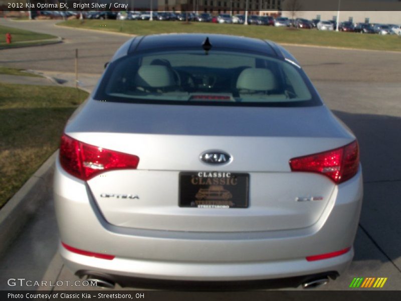 Bright Silver / Gray 2012 Kia Optima EX