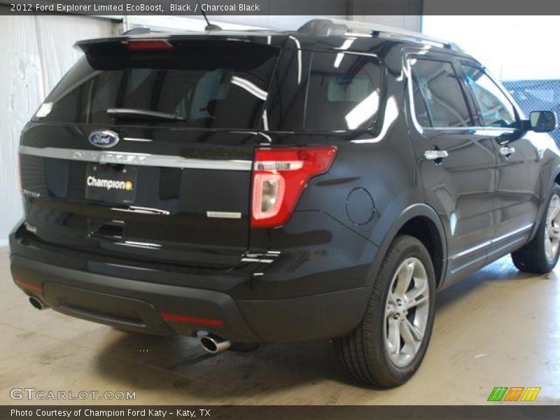 Black / Charcoal Black 2012 Ford Explorer Limited EcoBoost