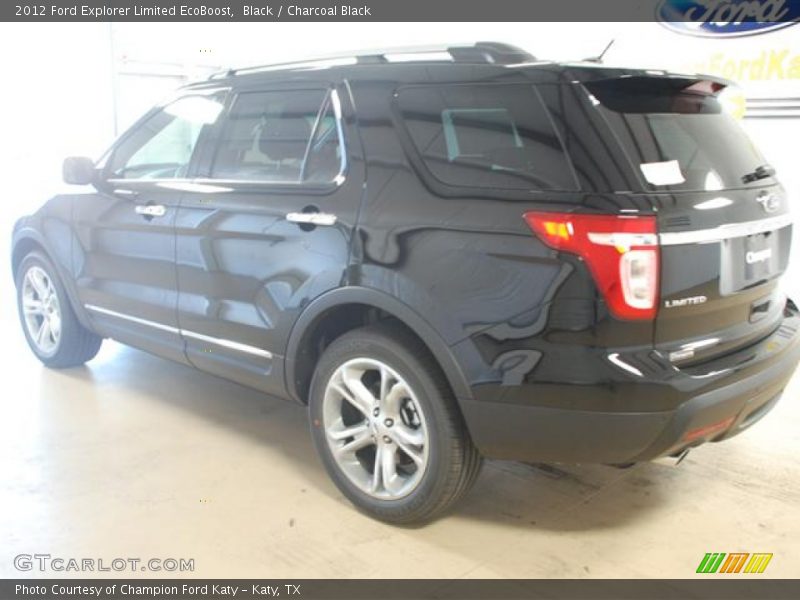 Black / Charcoal Black 2012 Ford Explorer Limited EcoBoost