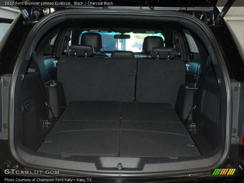  2012 Explorer Limited EcoBoost Trunk