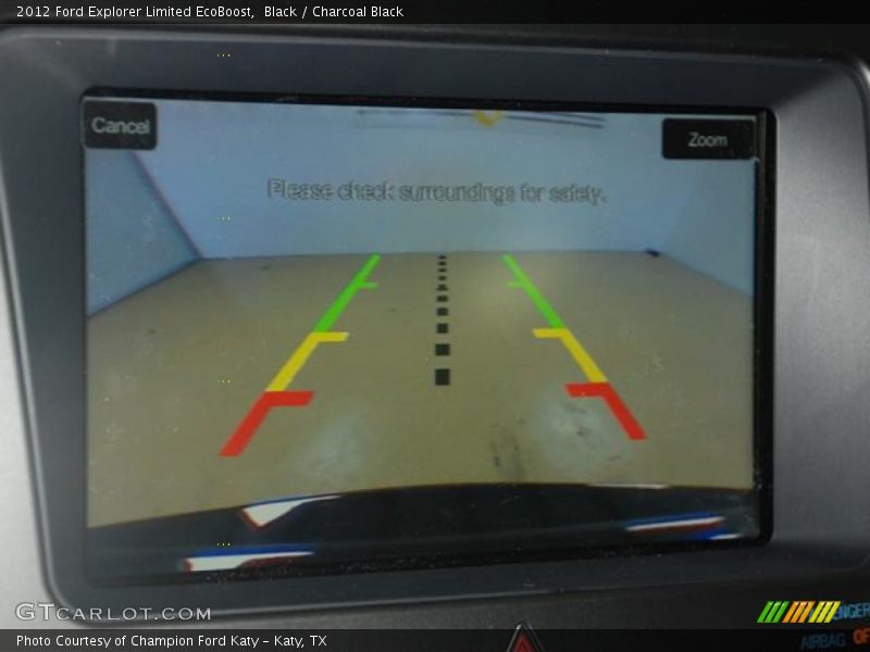 Black / Charcoal Black 2012 Ford Explorer Limited EcoBoost