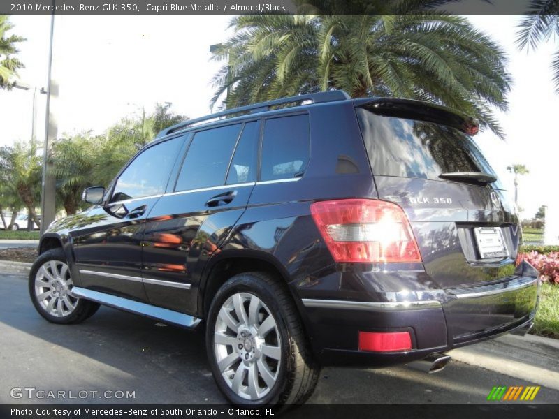 Capri Blue Metallic / Almond/Black 2010 Mercedes-Benz GLK 350