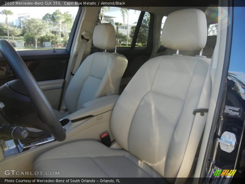 Capri Blue Metallic / Almond/Black 2010 Mercedes-Benz GLK 350