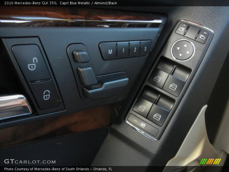 Capri Blue Metallic / Almond/Black 2010 Mercedes-Benz GLK 350