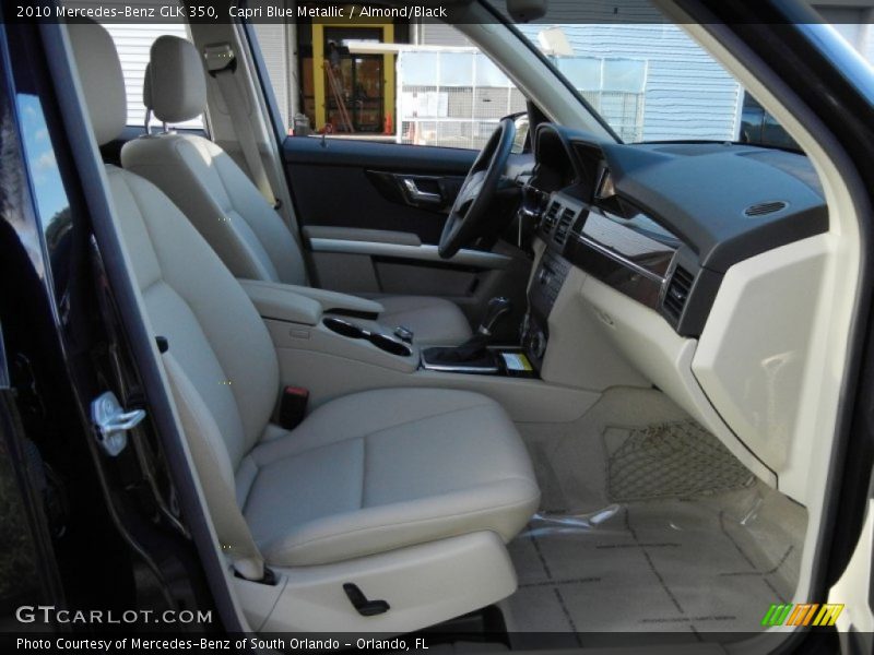 Capri Blue Metallic / Almond/Black 2010 Mercedes-Benz GLK 350